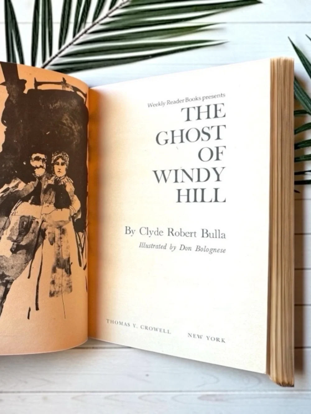 VINTAGE 1968 The Ghost of Windy Hill Hardcover by Clyde Robert Bulla